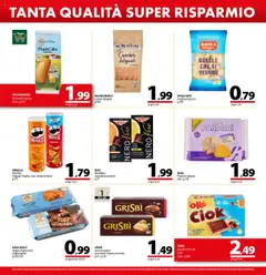 Volantino A&O del 24.07.2025 | Pagina: 10 | Prodotti: Cioccolato, Patatine, Biscotti, Arancia
