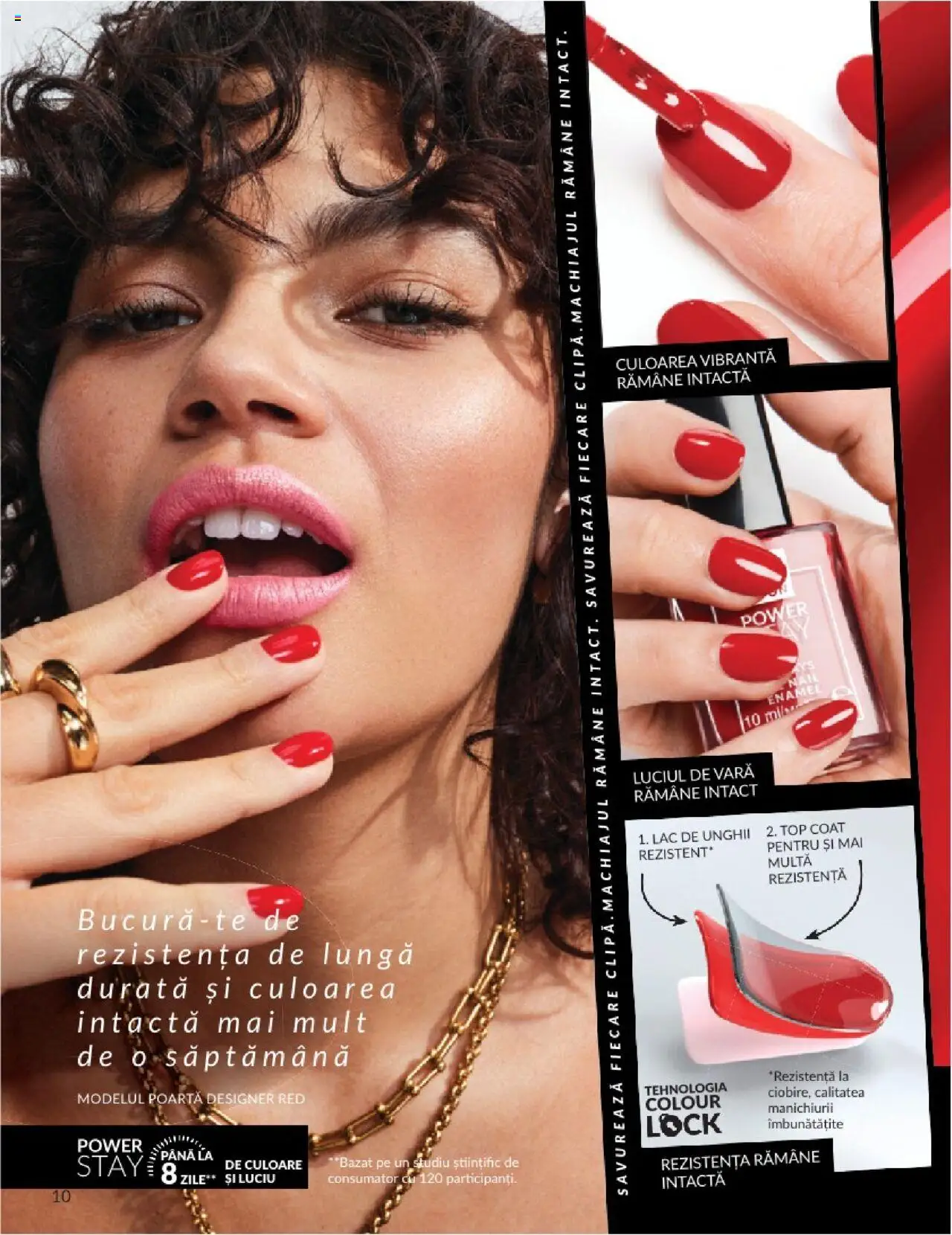 Catalog Avon - 08 2025 – valabil de la 01.08.2025 | Pagină: 10 | Produse: Top coat, Top, Lac de unghii