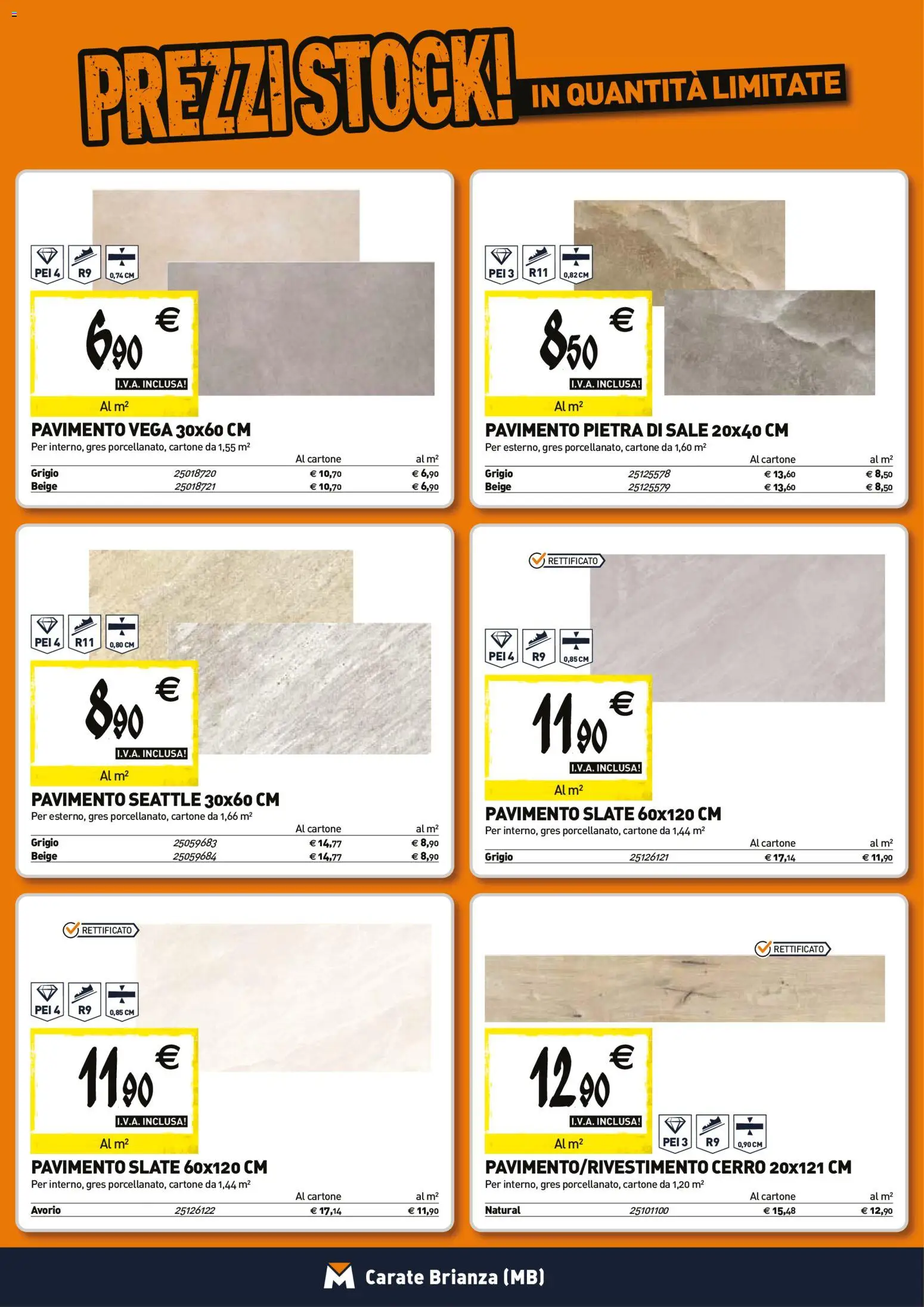 Volantino TECNOMAT del 26.03.2026 | Pagina: 10 | Prodotti: Pavimento, Sale