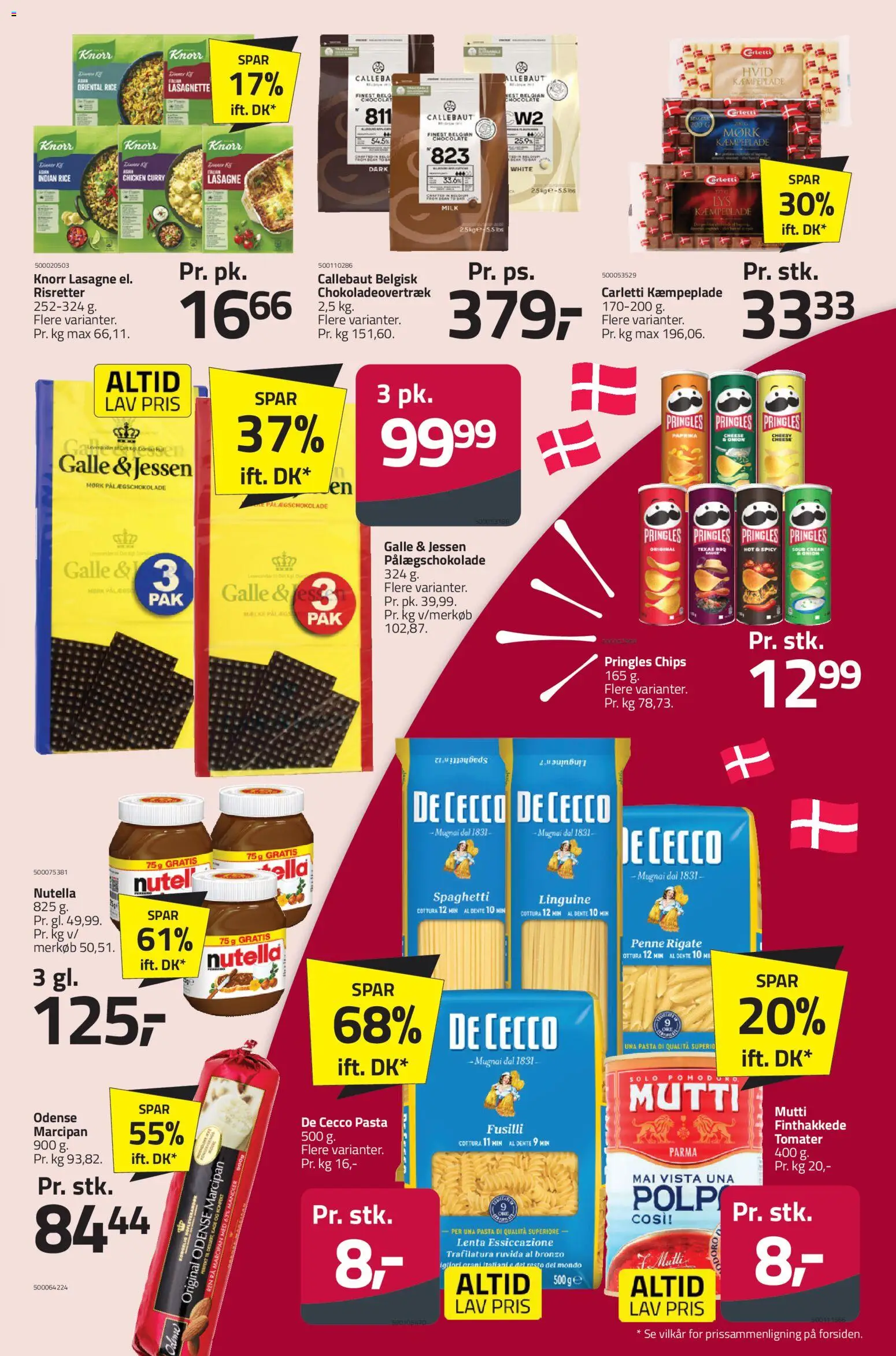 Fleggaard tilbudsavis – gyldig fra 04.03.2026 | Side: 13 | Produkter: Tomater, Te, Spaghetti, Marcipan