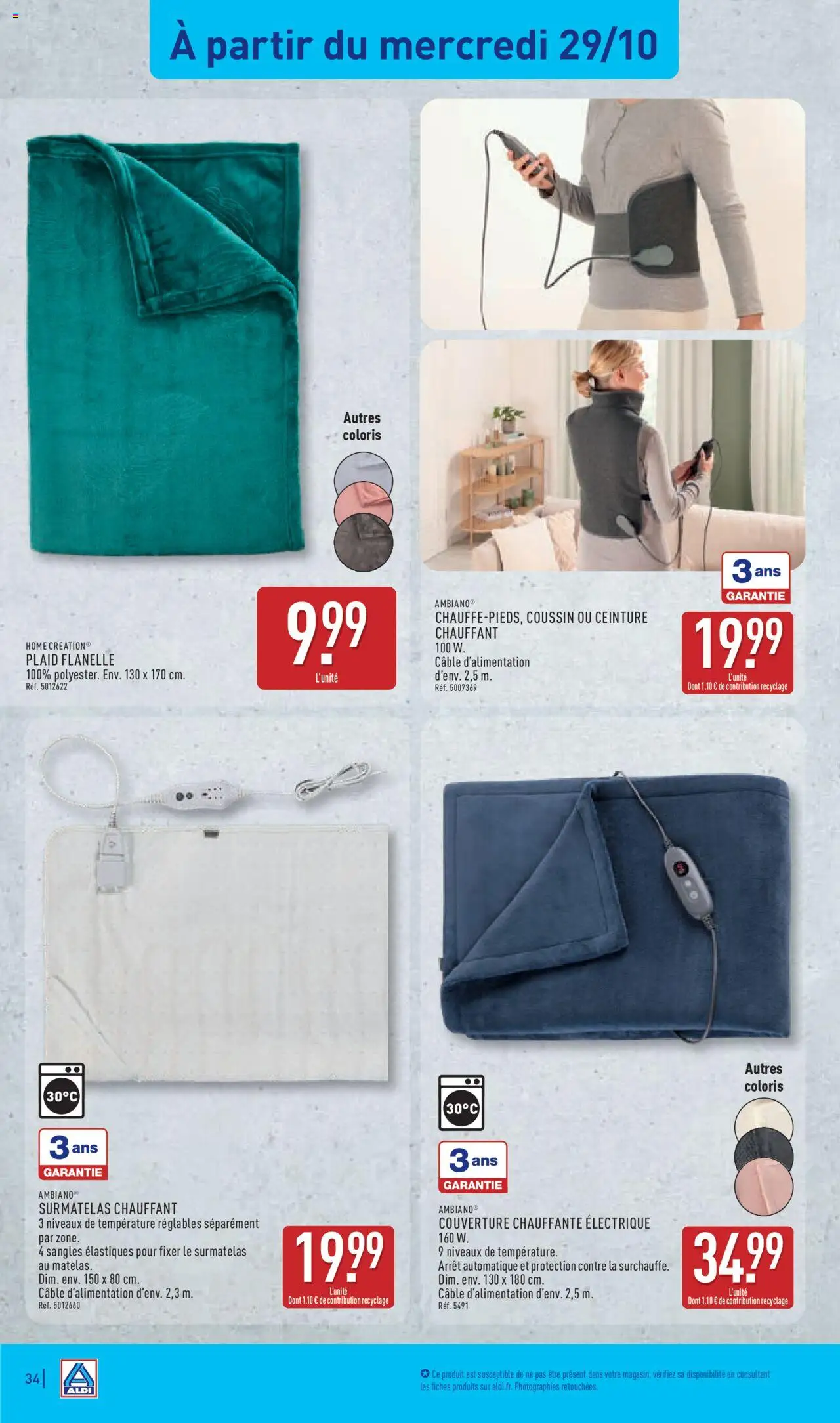 {H1} | Page: 38 | Produits: Couverture chauffante electrique, Câble, Couverture chauffante, Couverture