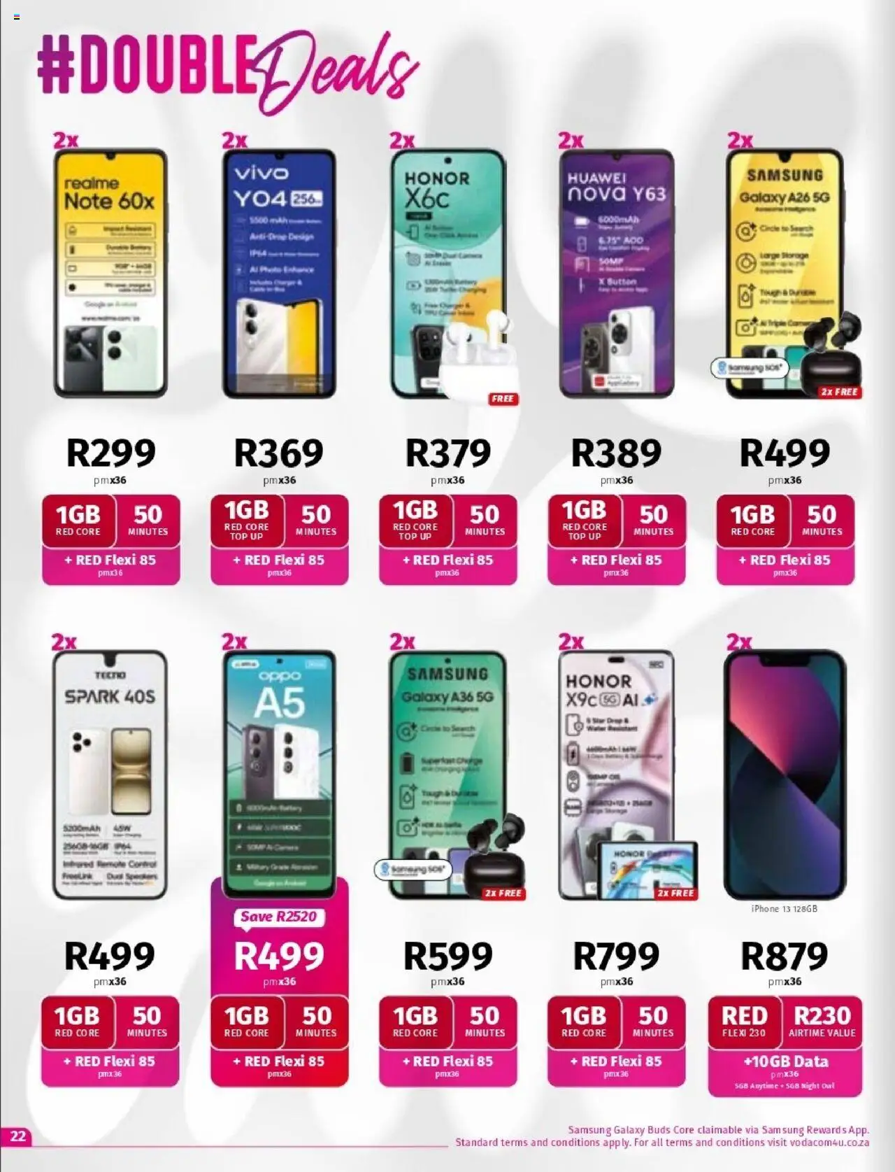 New Vodacom catalogue – valid from 07.10.2025 | Page: 22 | Products: Data, Phone, Remote