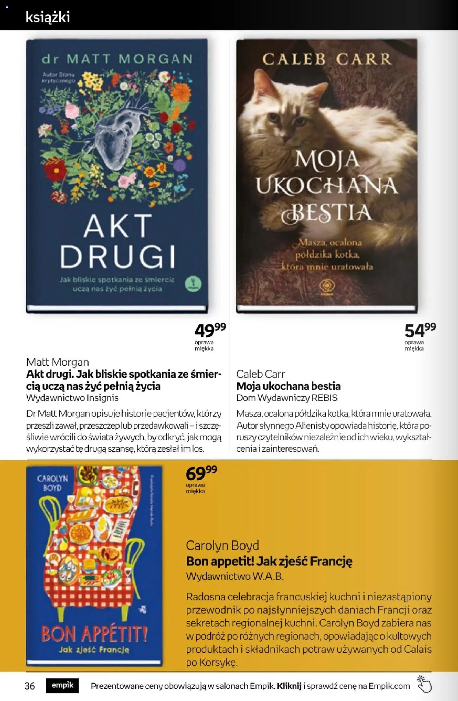 Empik promocje od 22.04.2026 | Strona: 36 | Produkty: Książki
