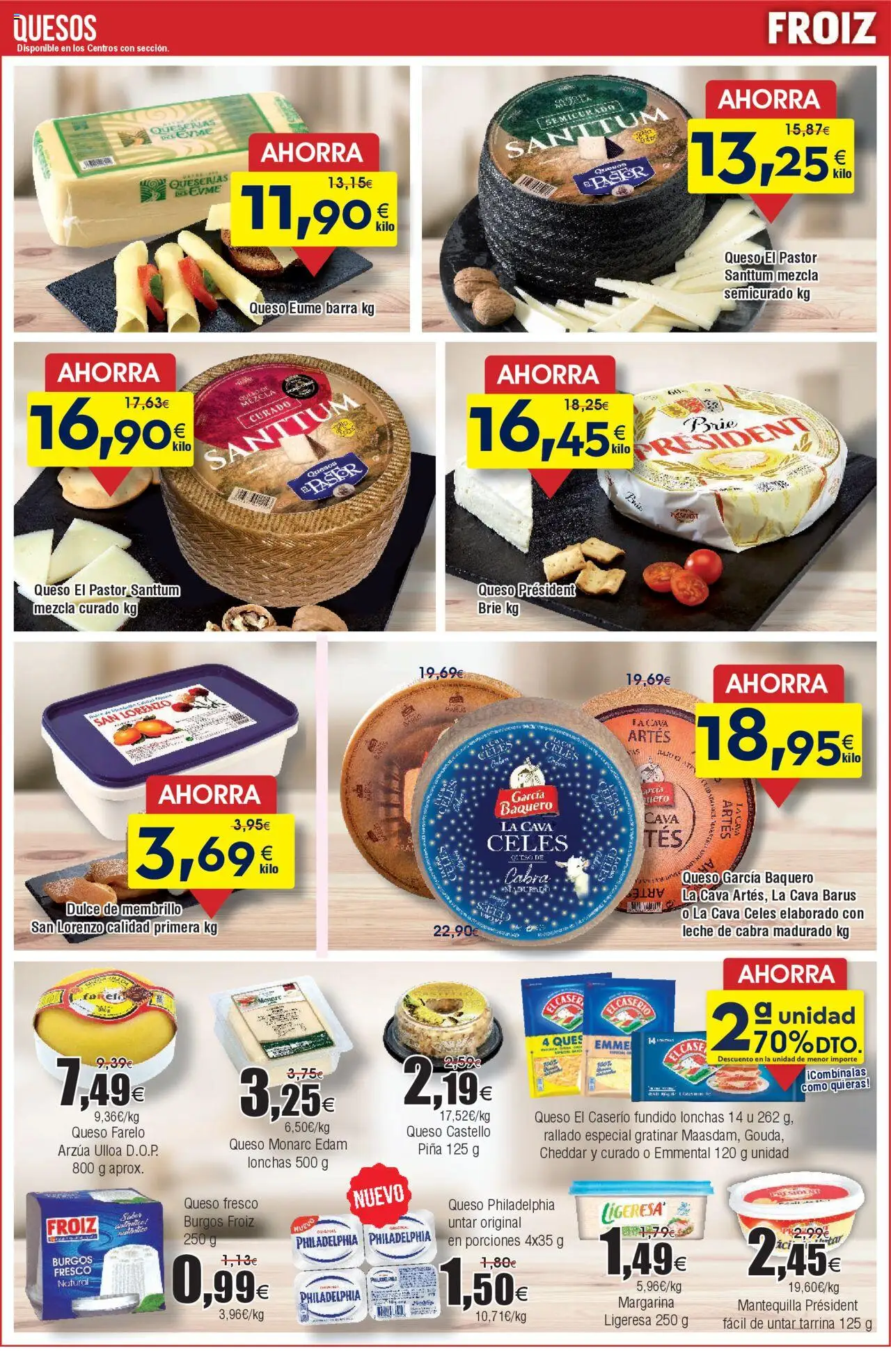 Froiz - Folleto Hiper │ válido desde el 27.05.2025 | Página: 7 | Productos: Leche, Queso, Queso fresco, Margarina