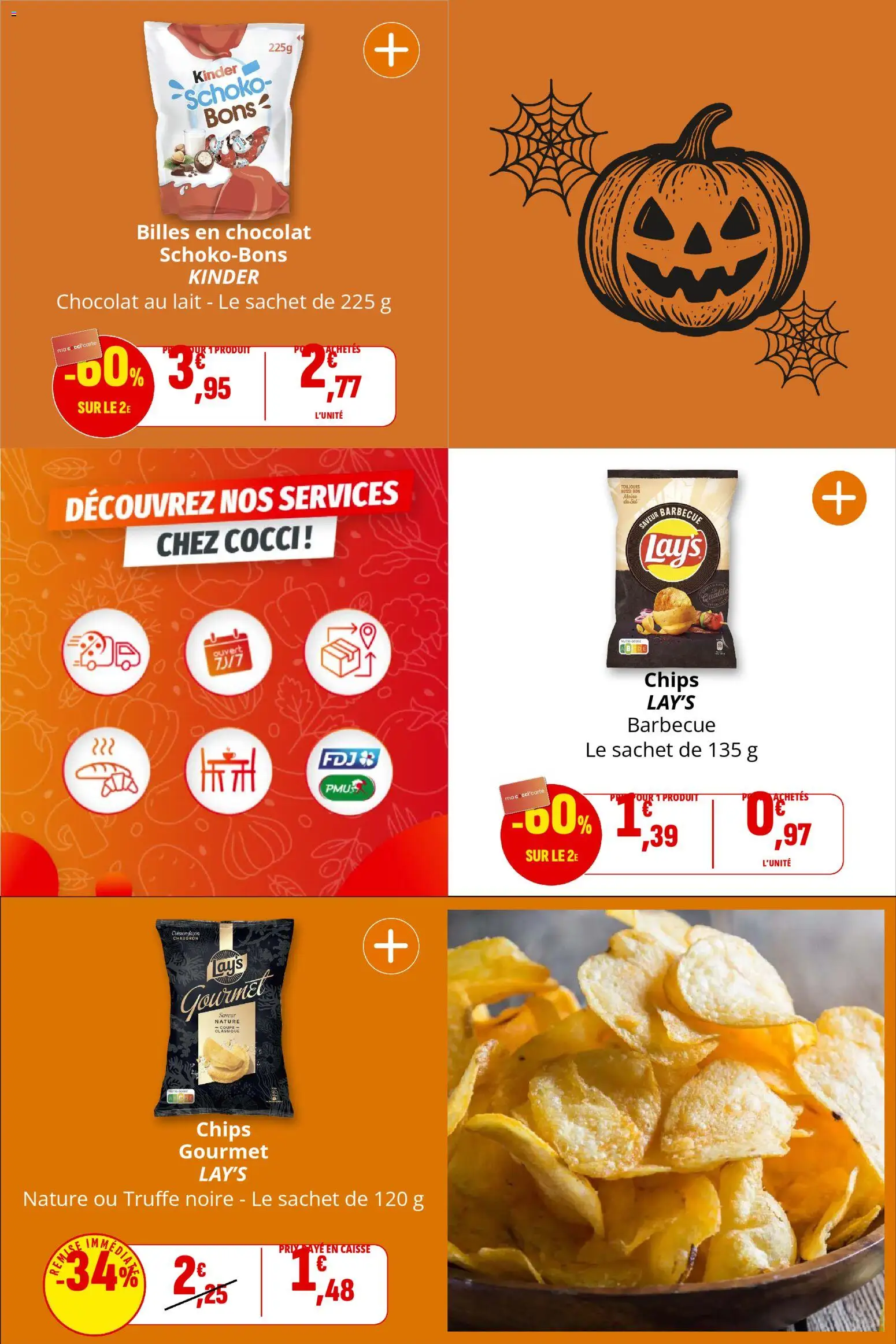 {H1} | Page: 24 | Produits: Barbecue, Lait, Chocolat, Chips