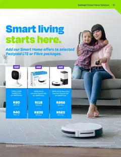 Telkom specials catalogue – valid from 15.02.2026 | Page: 49 | Products: Camera, Vacuum cleaner