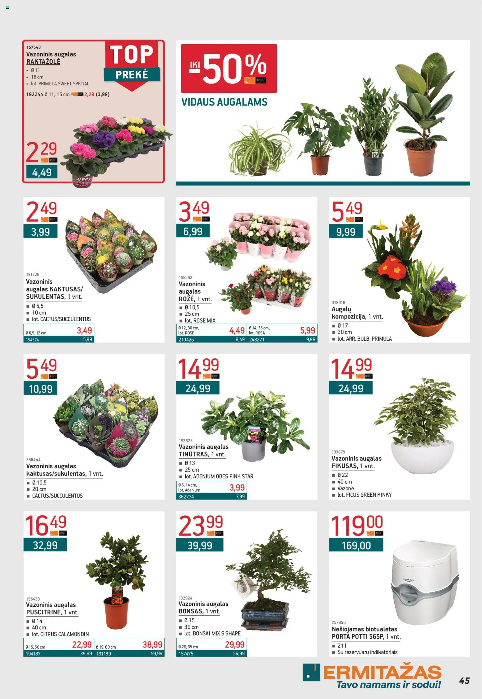 ERMITAŽAS akcijos nuo 02.02.2026 | Puslapis: 45