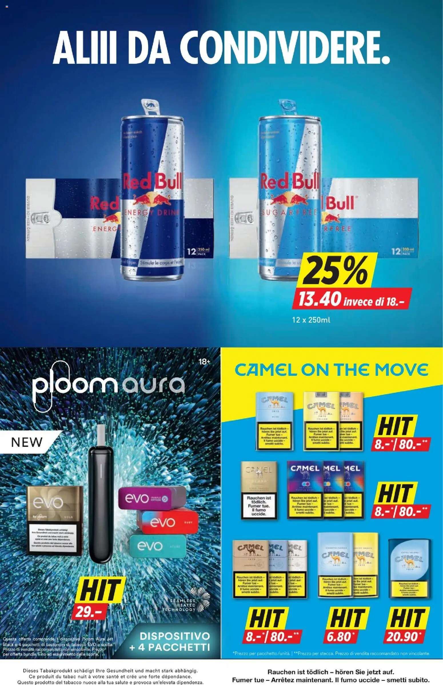 Denner Aktionen IT – gültig ab 09.12.2025 | Seite: 20 | Produkte: Red bull