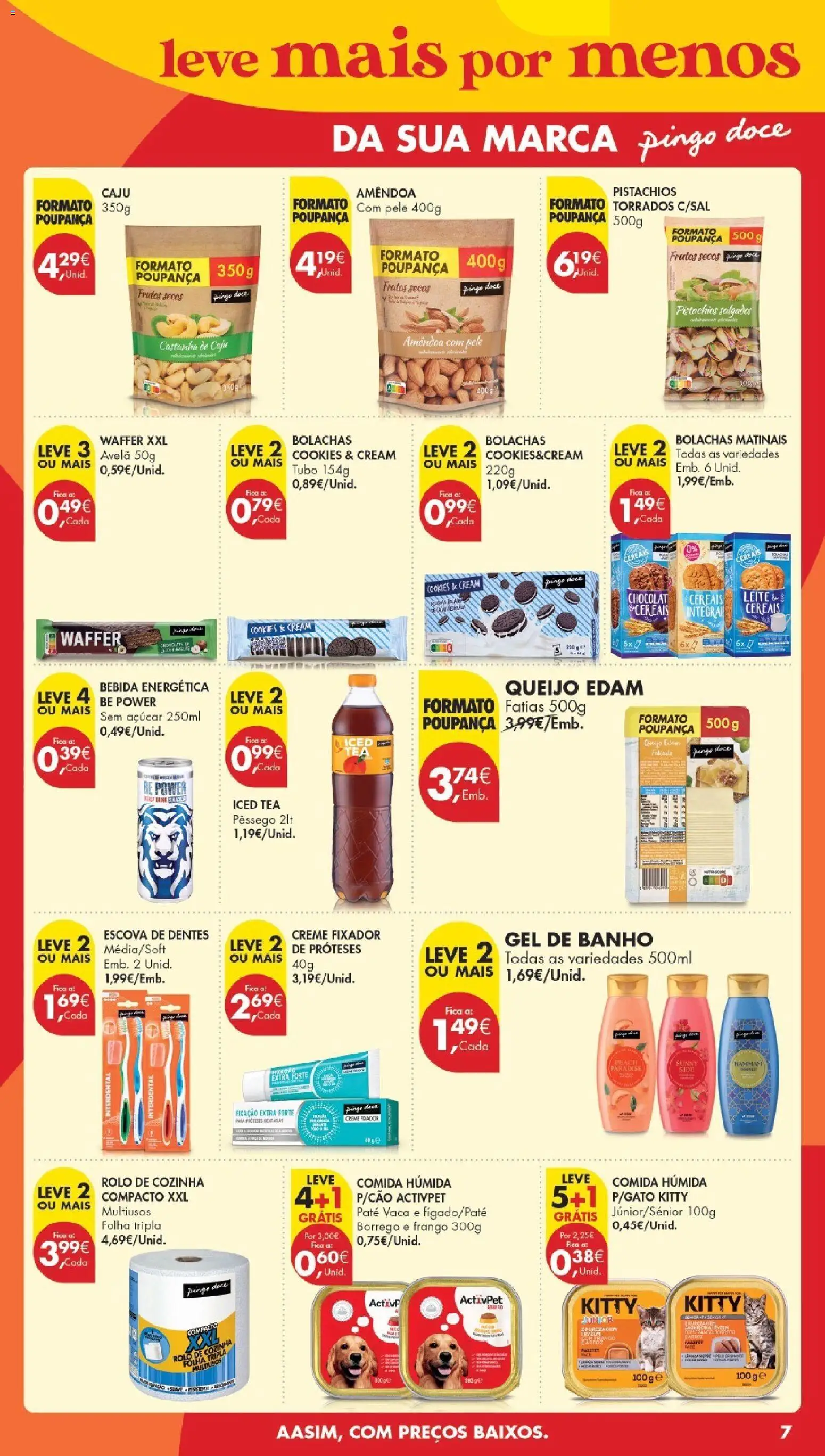 Pingo Doce Poupe Esta Semana Madeira │ válido de 21.04.2026 | Página: 7 | Produtos: Queijo, Açúcar, Cereais, Fixador