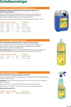 Lagerhaus Genol - Produkt- übersicht ab 03.12.2025 gültig | Seite: 33 | Produkte: Eis, Öl