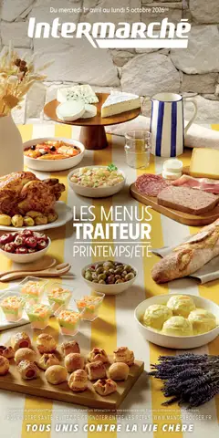 Intermarché - Prévisualisation de Intermarché - Les menus traiteur printemps/été valide à partir de 01.04.2026