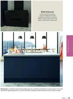 Preview of B&Q - Kitchens valid from 16.12.2025 | Page: 111 | Products: Laminate worktop, 1.5 bowl, Hob, Bowl