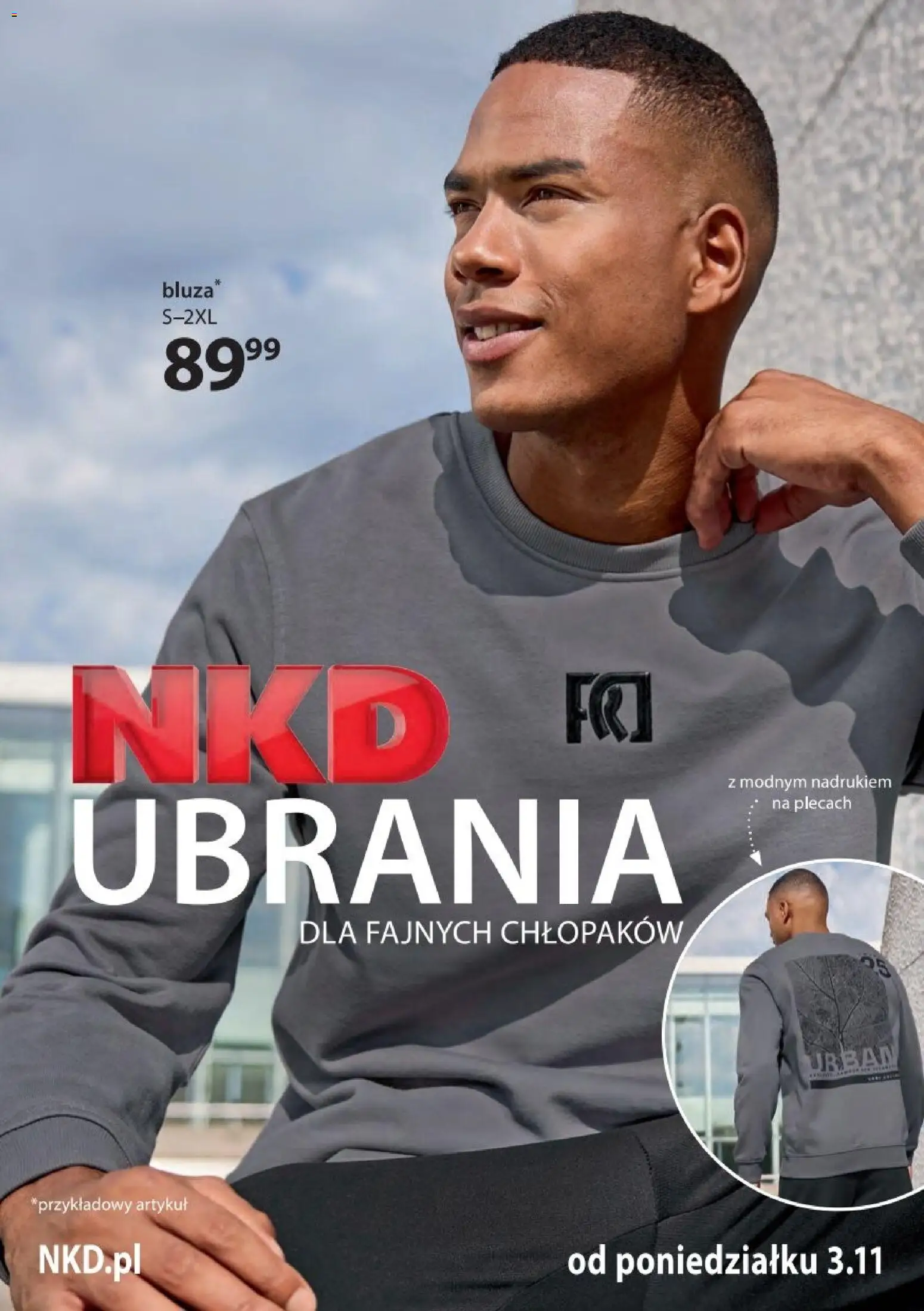 NKD Gazetka od 03.11.2025 | Strona: 1 | Produkty: Ubrania