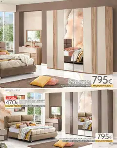 Anteprima del volantino Volantino Mondo Convenienza	 valido a partire dal 01.01.2026 | Pagina: 57 | Prodotti: Letto matrimoniale, Contenitore, Letto, Armadio