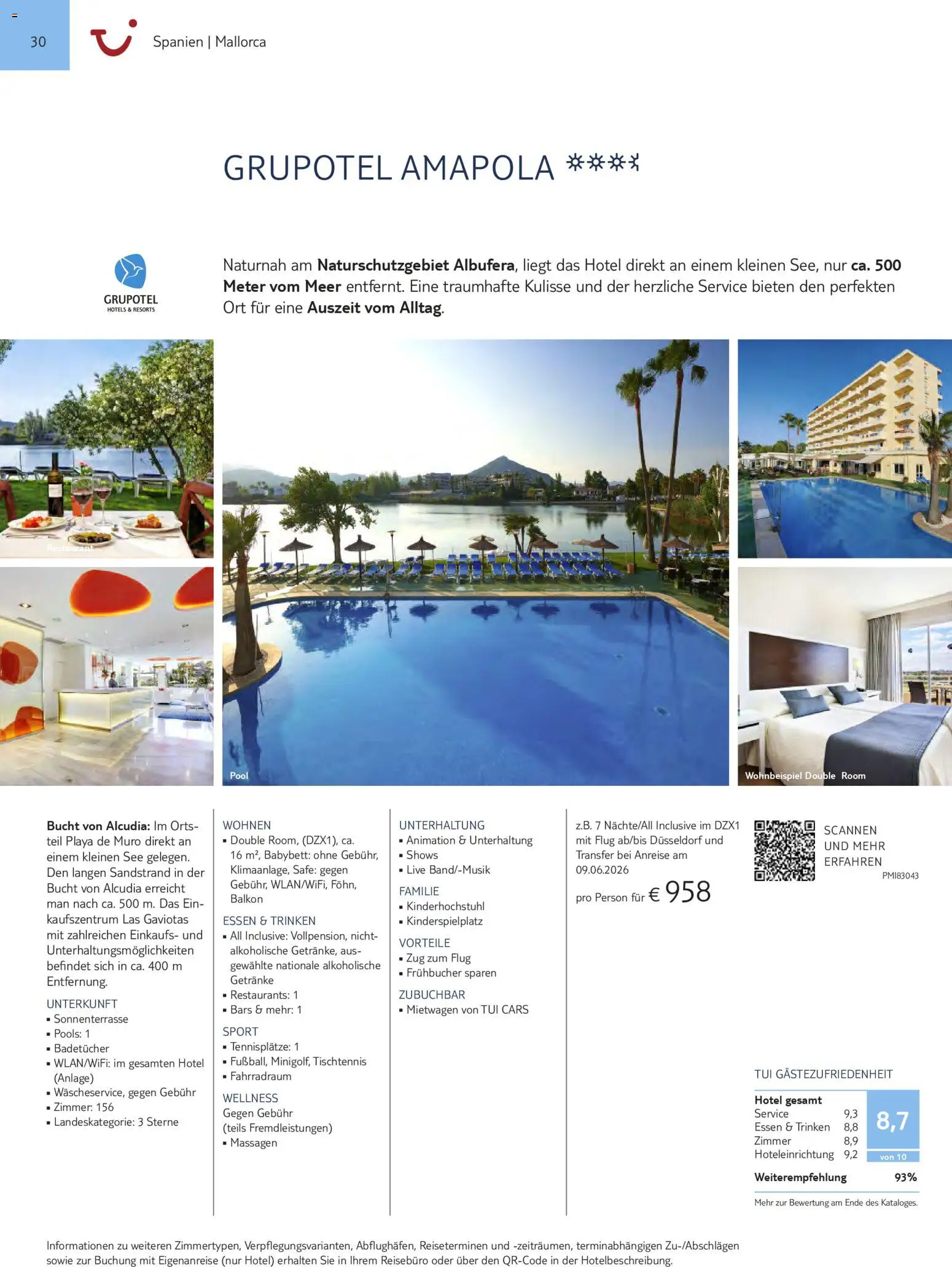 Aida  Südeuropa & Nordafrika 2026/27 – gültig ab 01.01.2026 | Seite: 30 | Produkte: Babybett