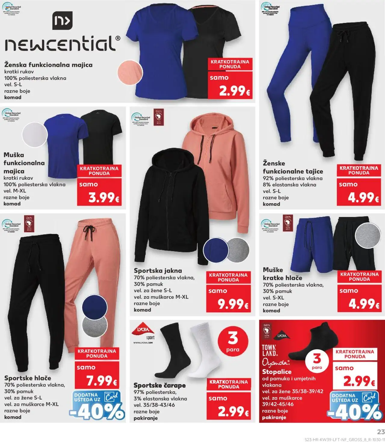 Kaufland HR akciós ujság - amely érvényes a következő dátumtól: 24.09.2025 | Oldal: 23