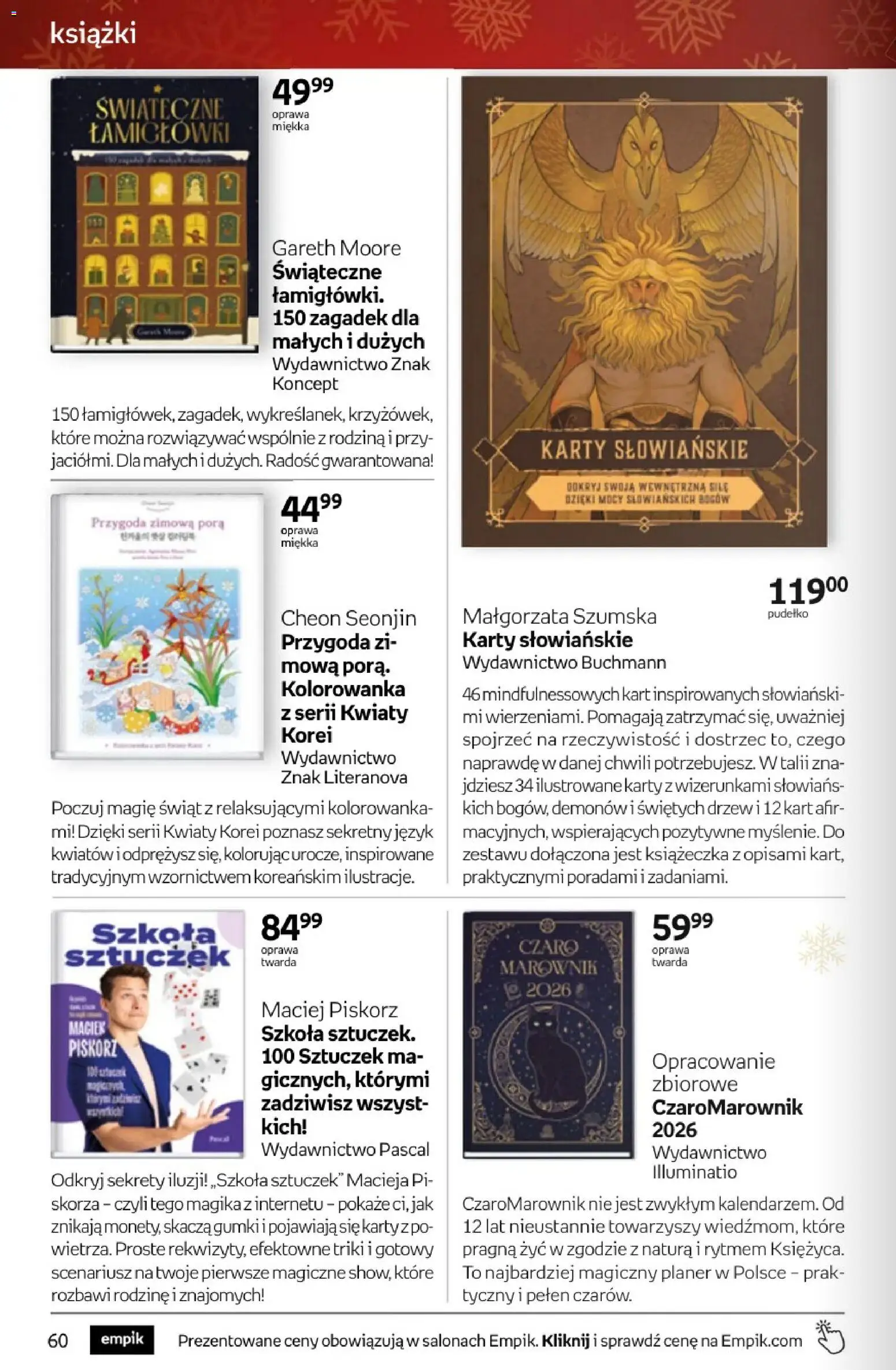 Empik promocje - Tom kultury Książki od 12.11.2025 | Strona: 60 | Produkty: Pudełko, Książki, Kwiaty