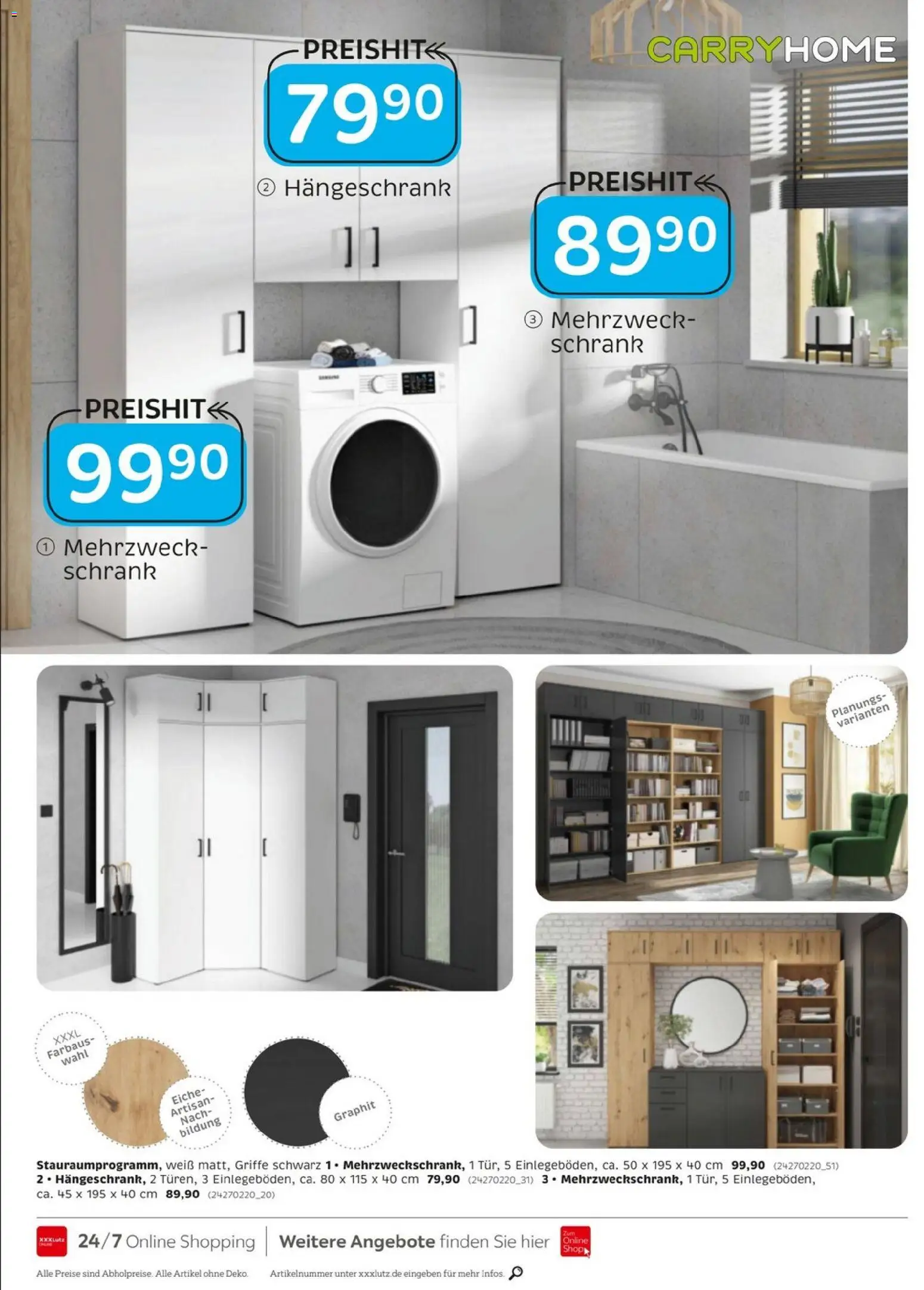 XXXL Lutz - Junges Wohnen – gültig ab 27.12.2025 | Seite: 18 | Produkte: Schrank, Hängeschrank