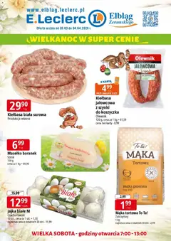 Pogląd oferty "E.Leclerc gazetka - Elbląg II" - ważna od 30.03.2026
