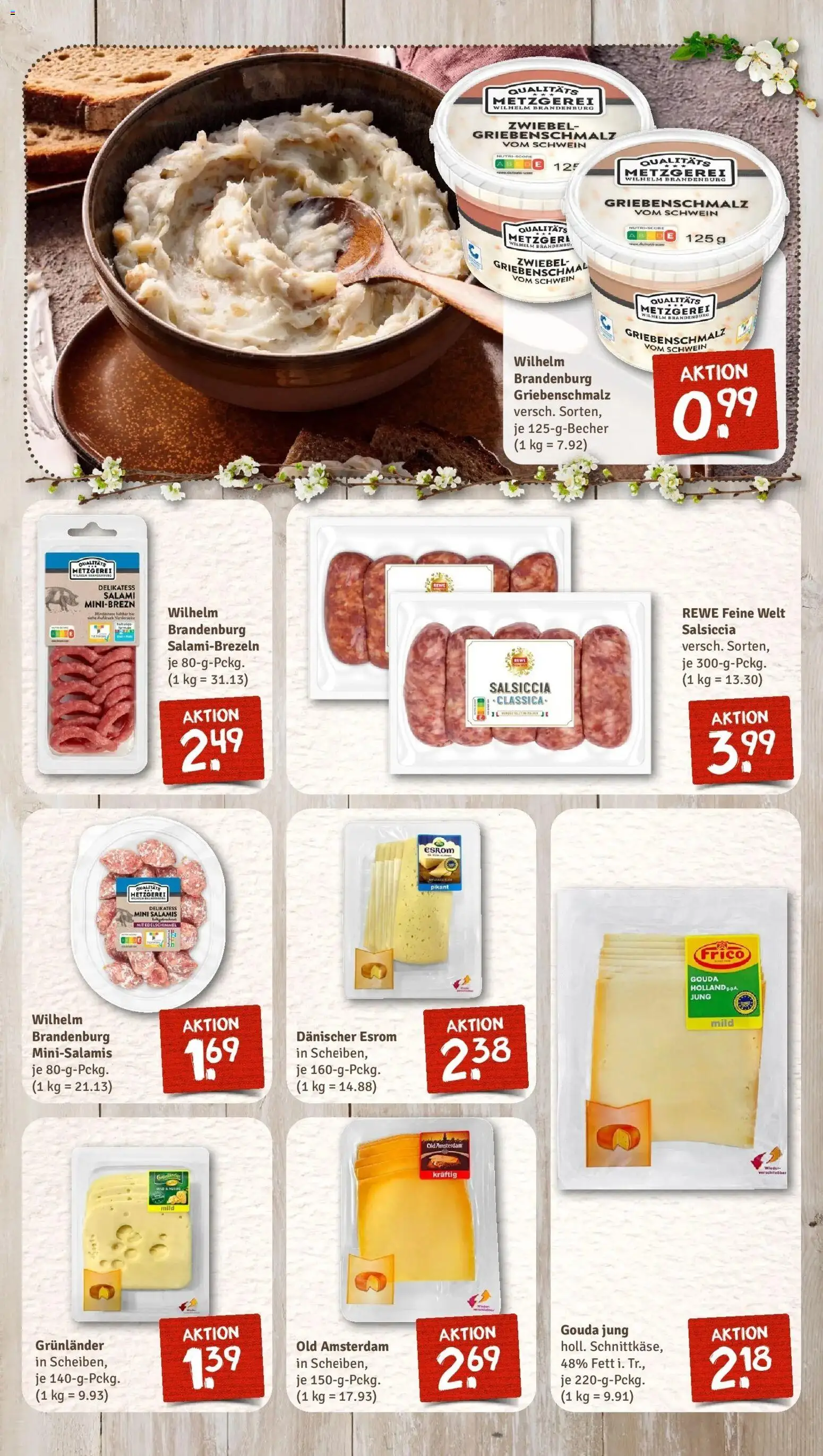 Rewe Prospekt Wunstorf / Luthe	 – gültig ab 15.03.2026 | Seite: 7 | Produkte: Gouda, Grunlander, Salami