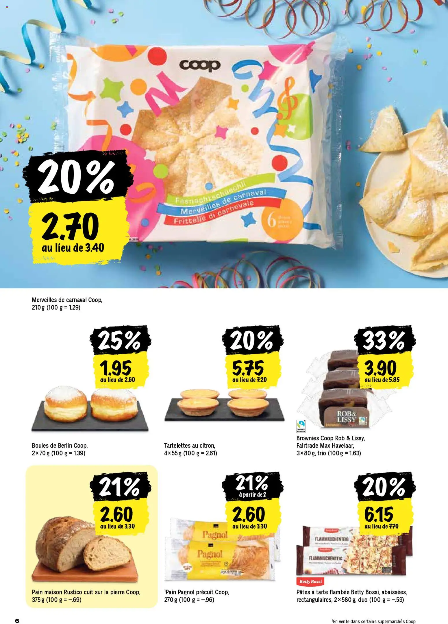 Coop - Les actions de la semaine – gültig ab 12.02.2026 | Seite: 6