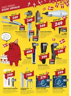 Punkt1 - Tilbudsavis gyldig fra 29.09.2025 | Side: 17 | Produkter: Tandbørste, Skærm, Hårklipper, Hårtørrer