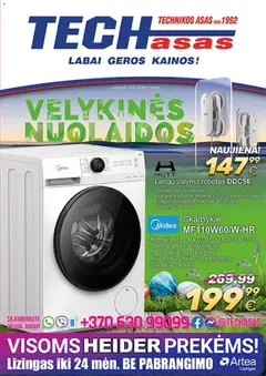 TECHasas leidinys galioja nuo 09.03.2026