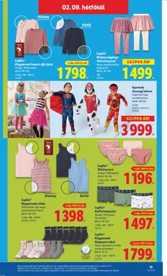 Lidl Akciós újság - amely érvényes a következő dátumtól: 05.02.2026 | Oldal: 51