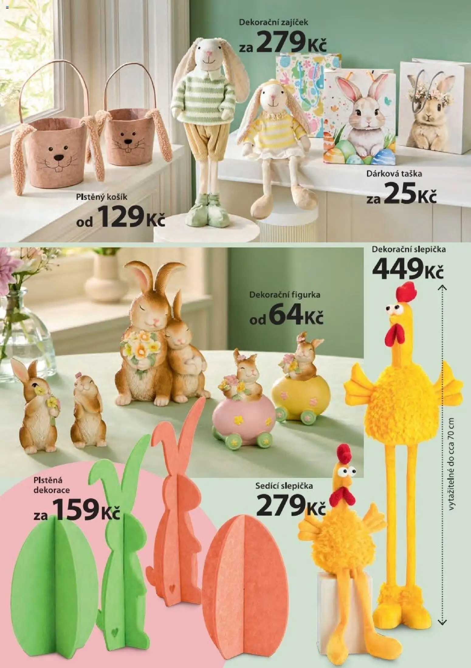 NKD leták - Velikonoce od 02.02.2026 | Strana: 2 | Produkty: Dárková taška, Košík, Taška, Dekorace