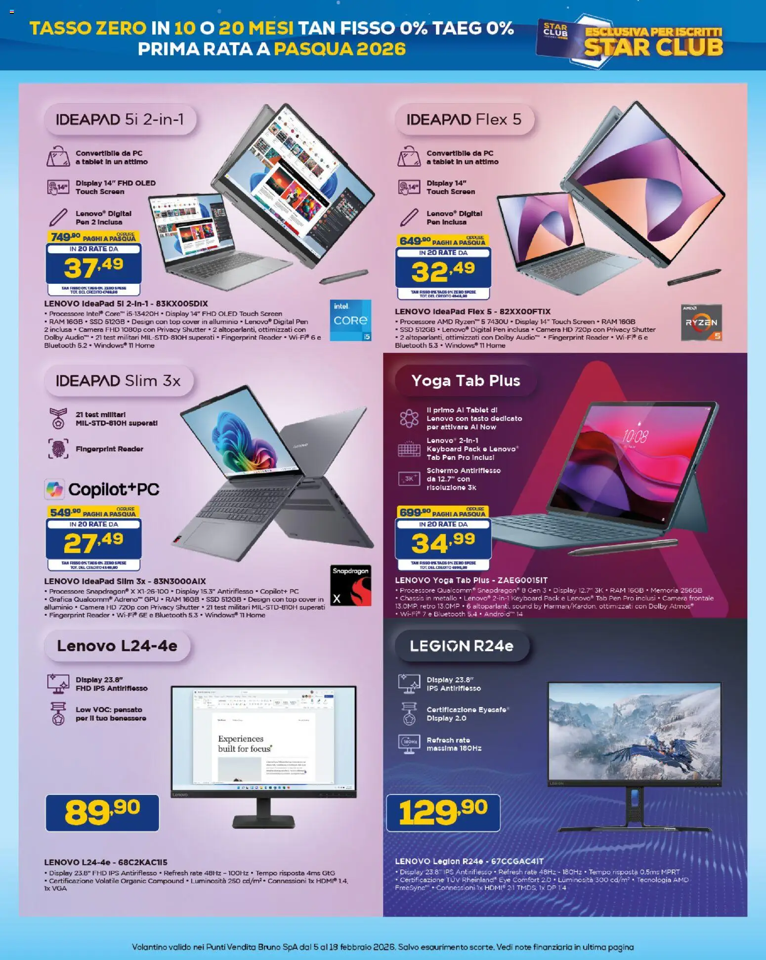 Volantino Euronics del 05.02.2026 | Pagina: 36