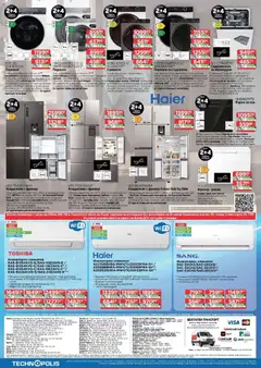 Преглед на Технополис брошура - Офертите са валидни от 11.12.2025 | Страница: 24 | Продукти: Компресор, Поставка, Хладилник, Фризер