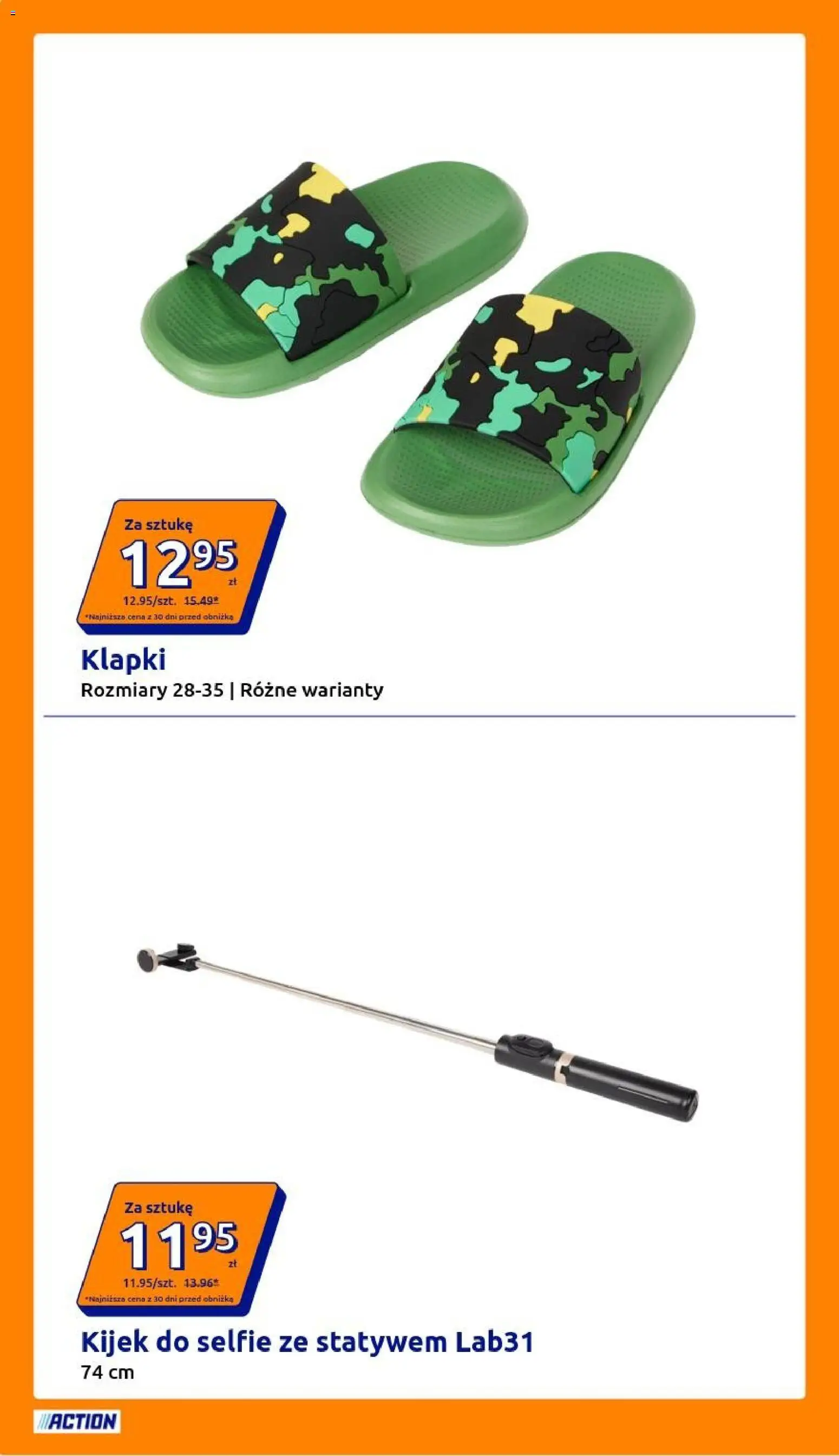 Action gazetka od 22.04.2026 | Strona: 30 | Produkty: Klapki