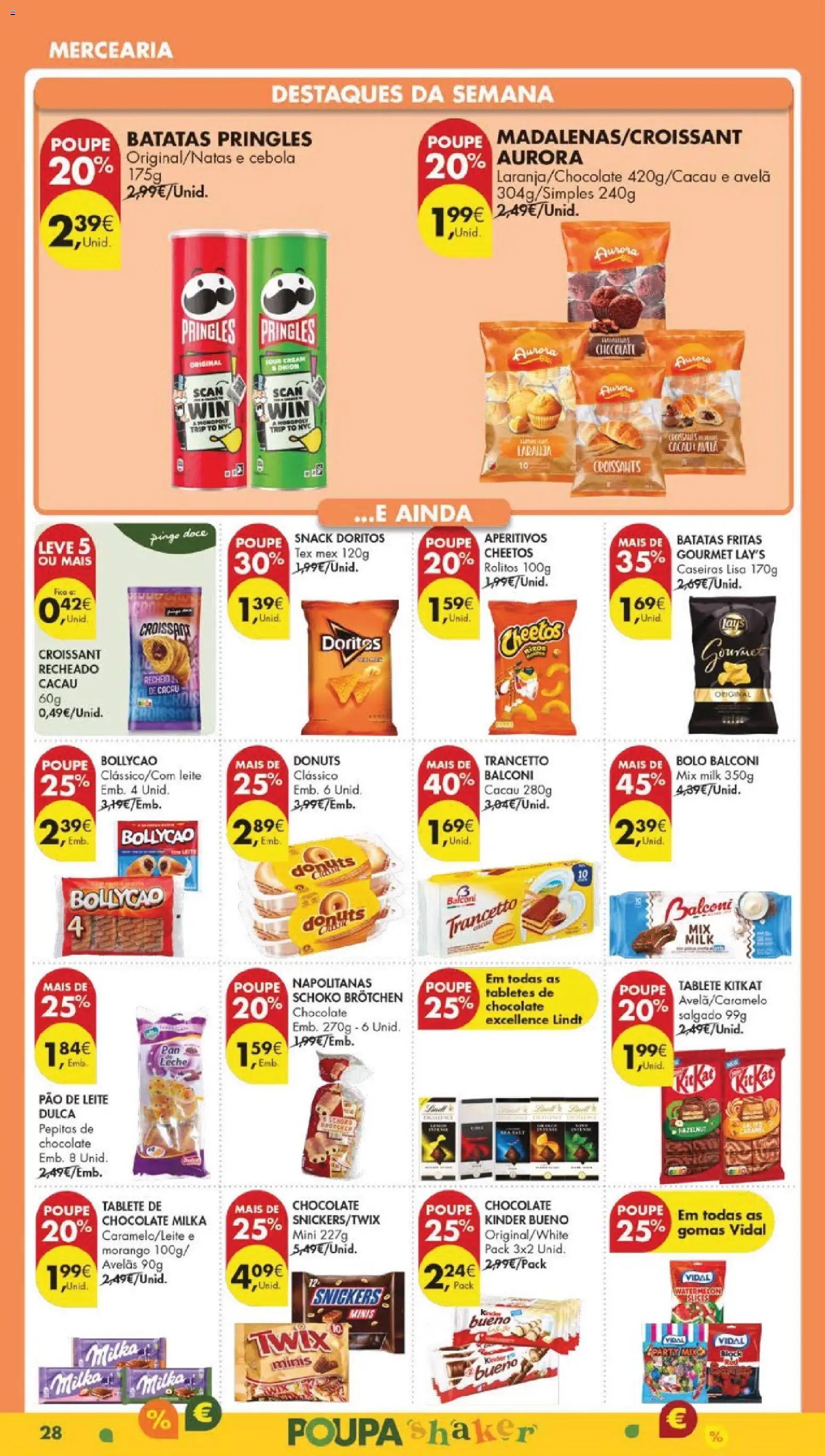 Pingo Doce folheto │ válido de 13.01.2026 | Página: 30 | Produtos: Avelãs, Bolo, Leite, Gomas