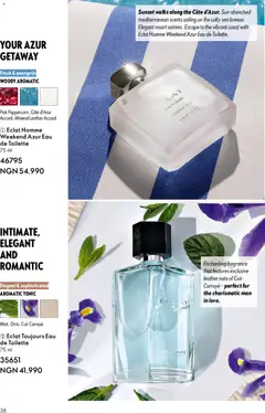 Offer preview "Oriflame Catalogue 2/2026" | Page: 38 | Products: Eau de toilette, Fragrance