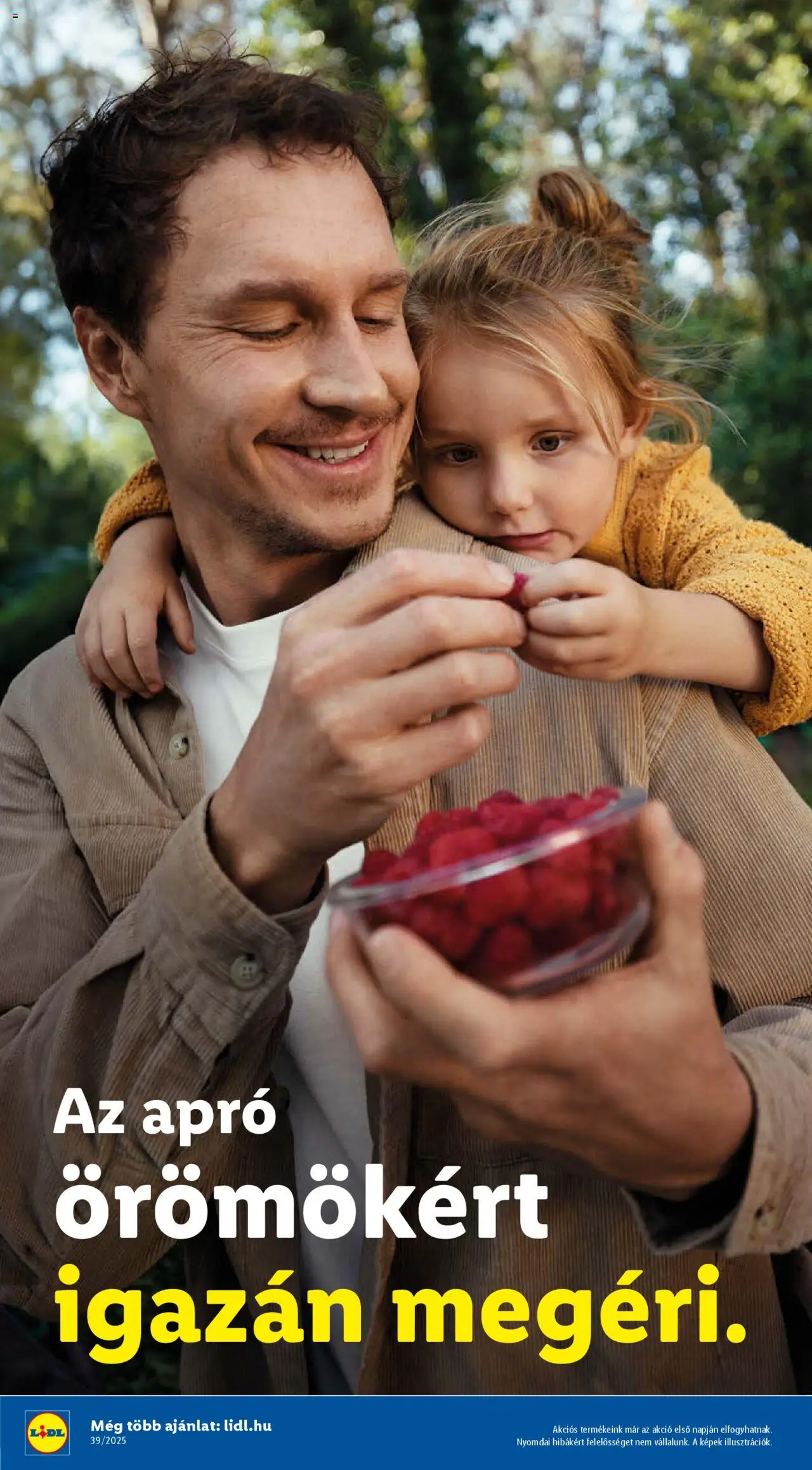 Lidl akciós ujság - amely érvényes a következő dátumtól: 25.09.2025 | Oldal: 4 | Termékek: Málna