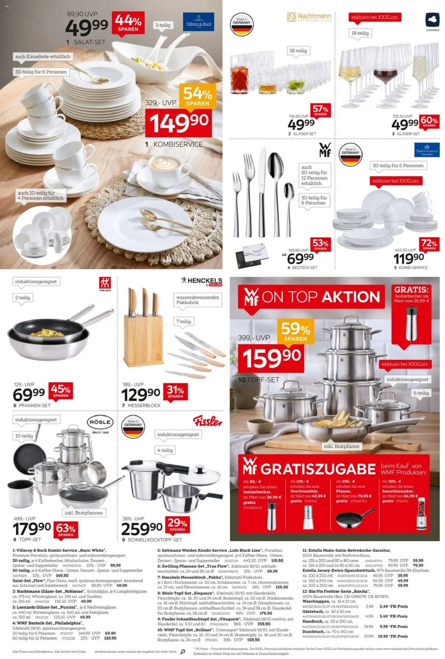 XXXLutz Big Sale – gültig ab 29.03.2026 | Seite: 18 | Produkte: Top