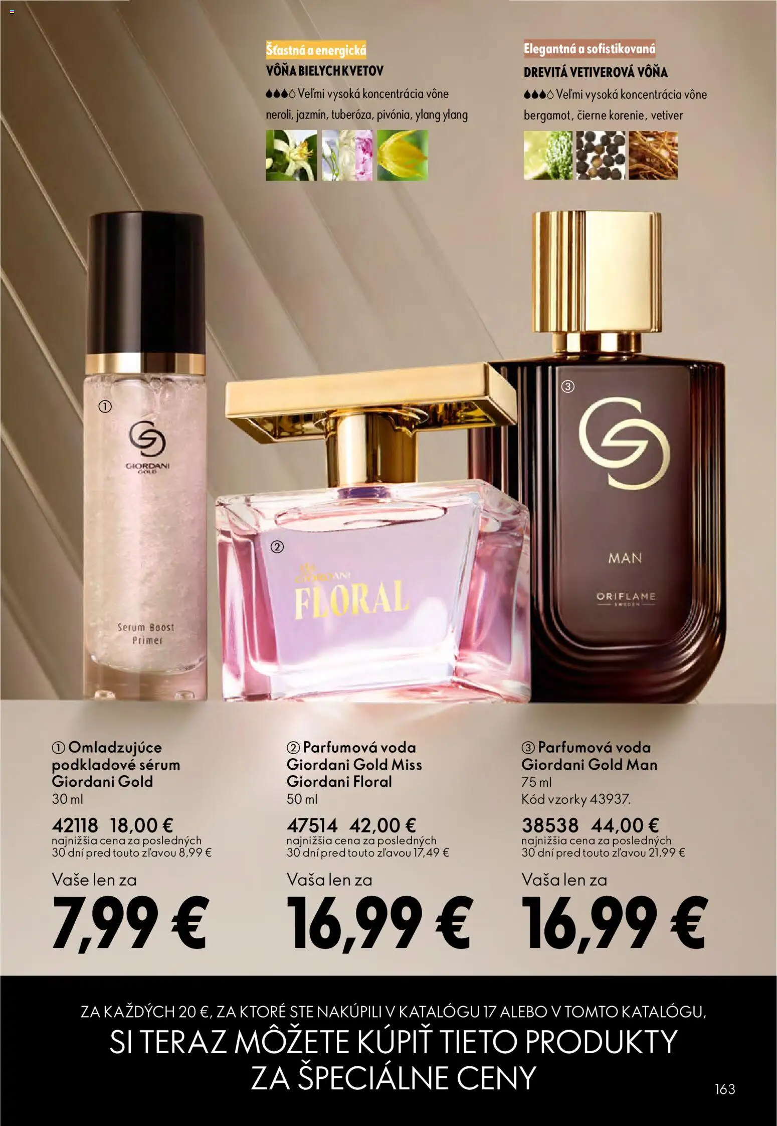 Nové Oriflame akcie – leták je platný od 24.12.2025 | Strana: 163 | Produkty: Voda