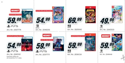 Media Markt Black Friday ab 29.10.2025 gültig | Seite: 48 | Produkte: PC, Xbox