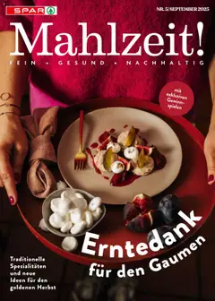 Spar Mahlzeit! Magazin ab 01.09.2025 gültig