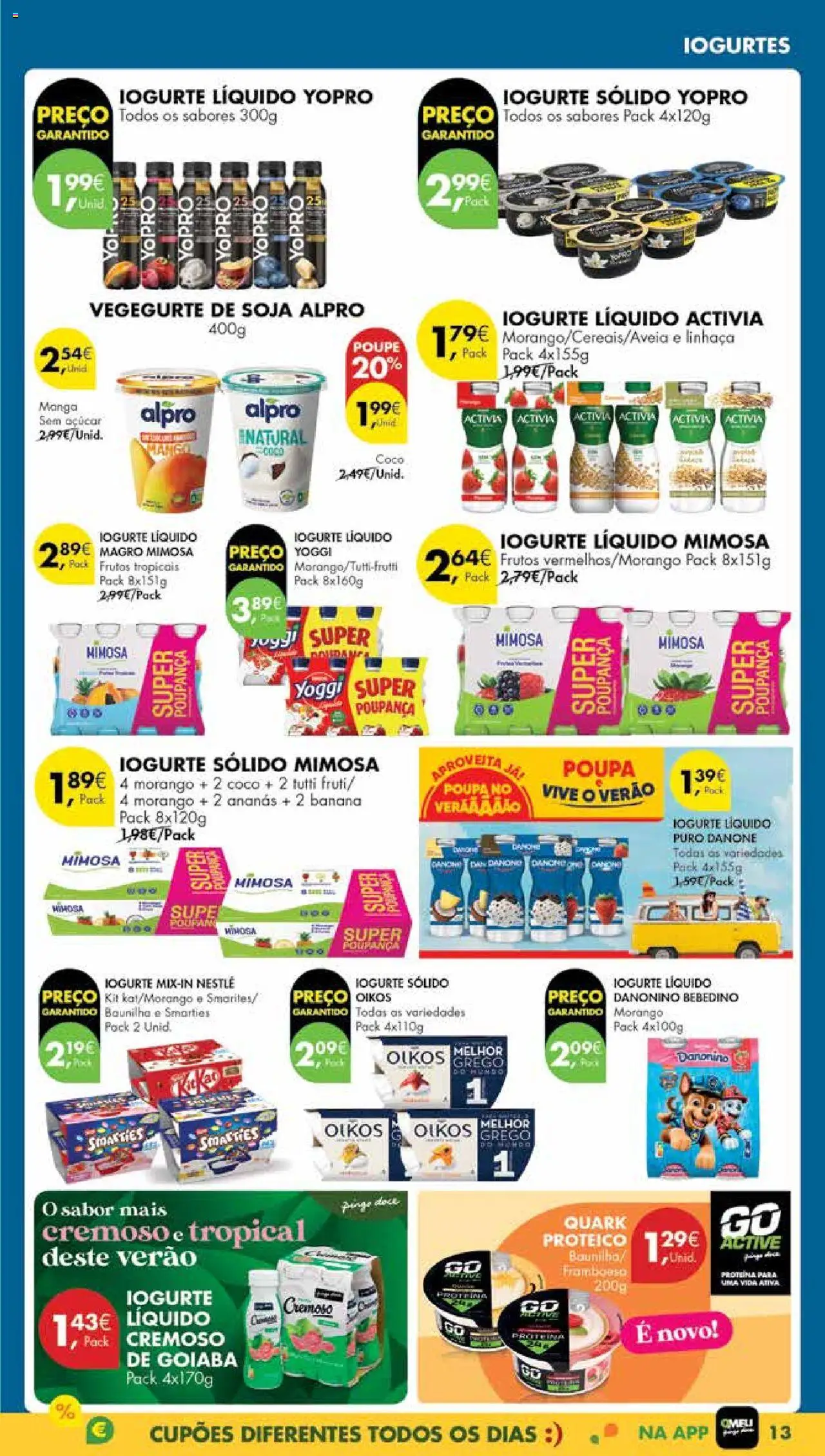 Pingo Doce Poupe Esta Semana Madeira │ válido de 12.08.2025 | Página: 13 | Produtos: Banana, Iogurtes, Nestlé, Açúcar