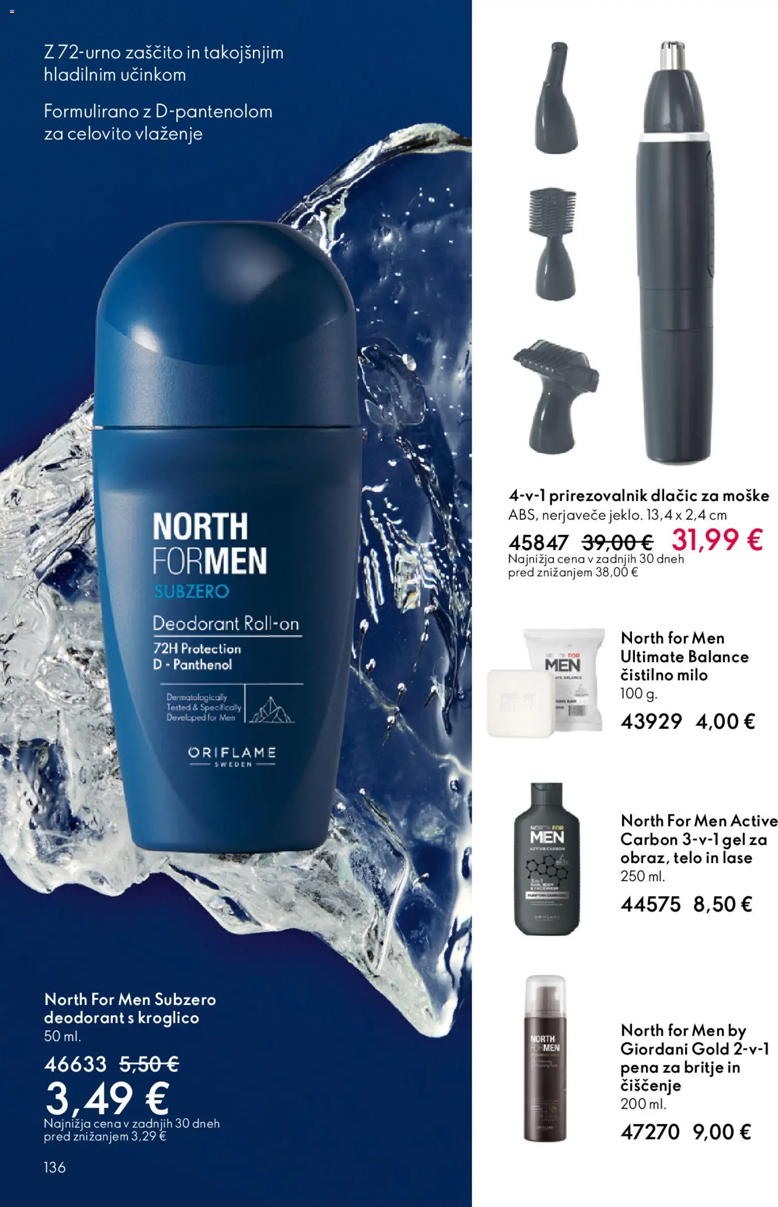 Novi Oriflame katalog ponudbe – veljaven od 01.04.2026 | Stran: 136