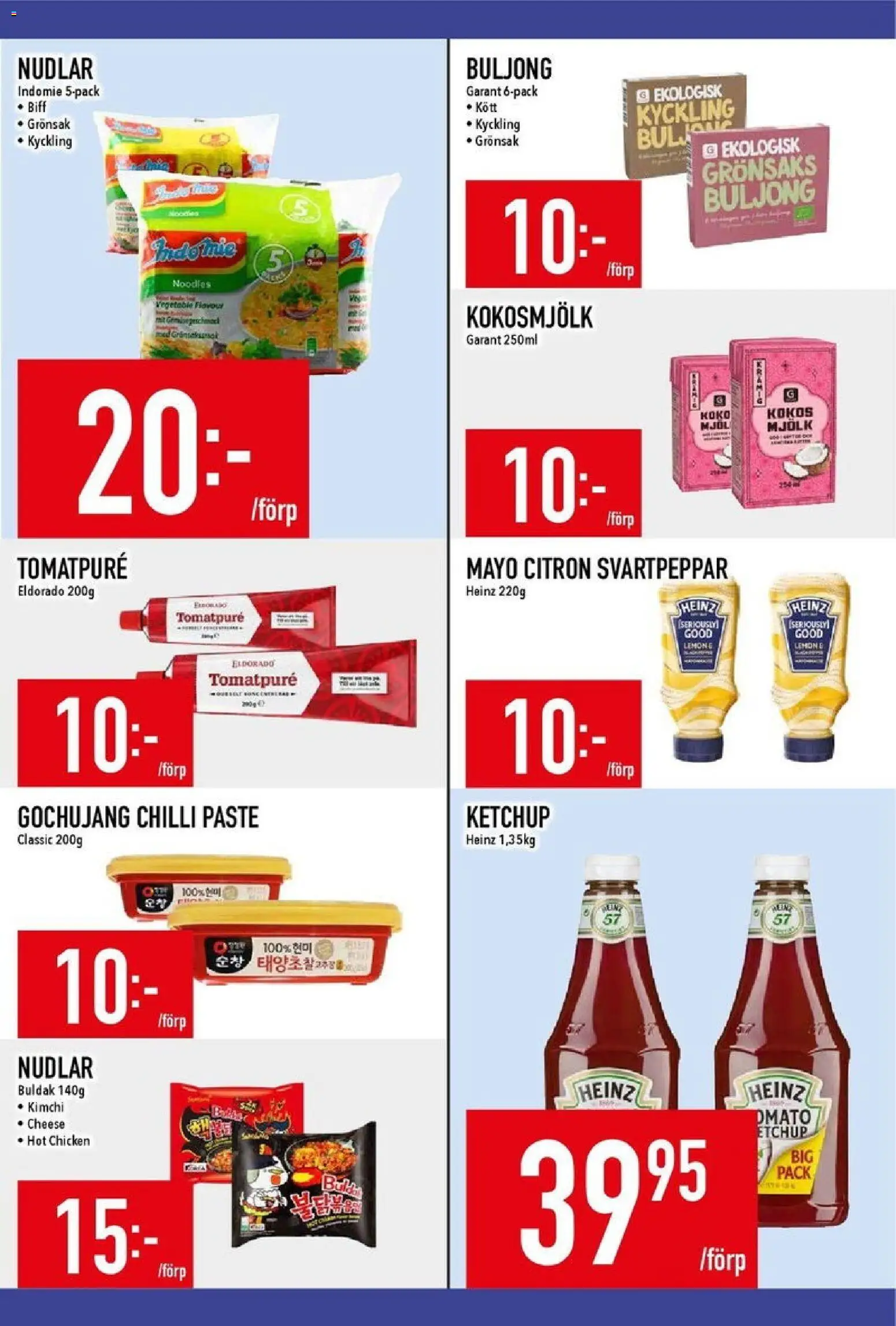 Matdax reklamblad aktuell från 03.11.2025 | Sida: 15 | Produkter: Tomatpure, Mjölk, Ketchup, Citron
