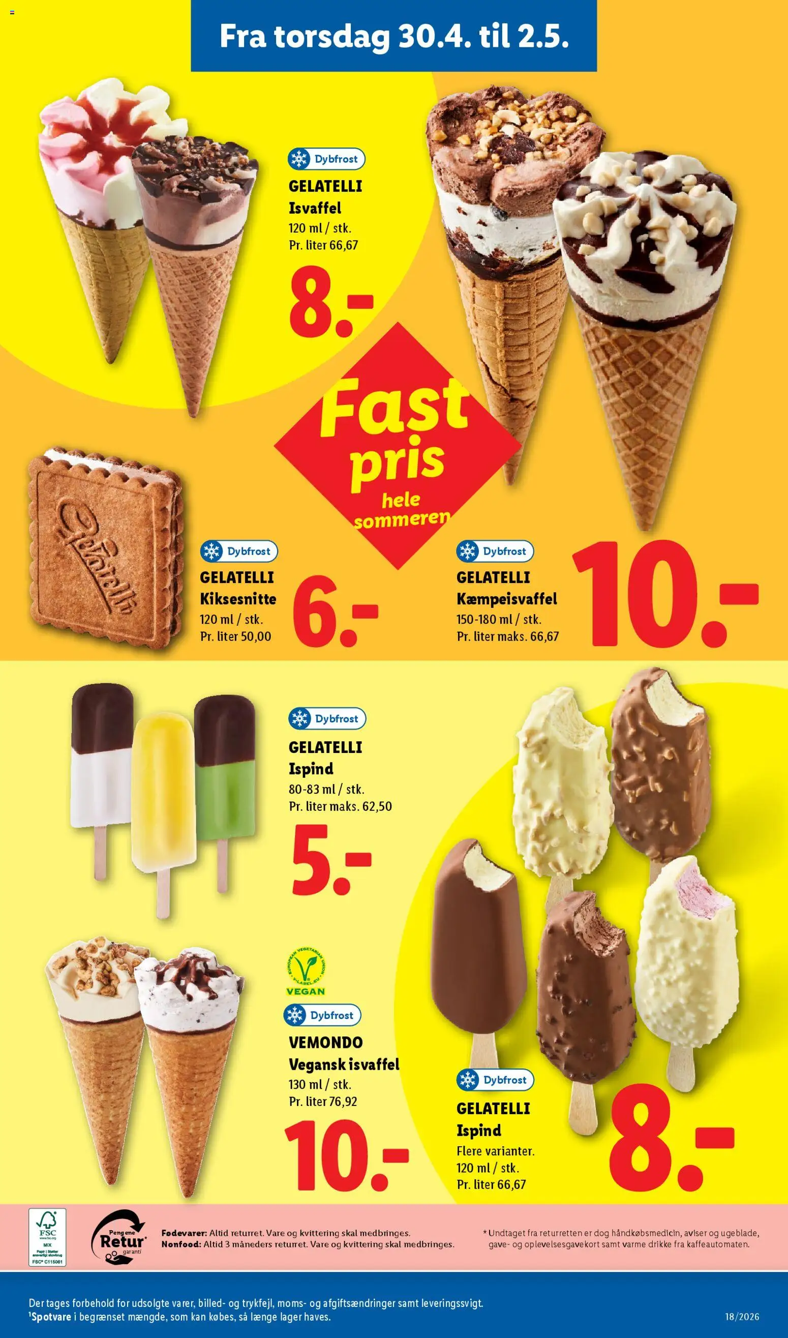 🛍️ Lidl - Tilbudsavis fra 26/04/2026 » Se eksklusive tilbud og spar penge i dag! 💰 | Danmark