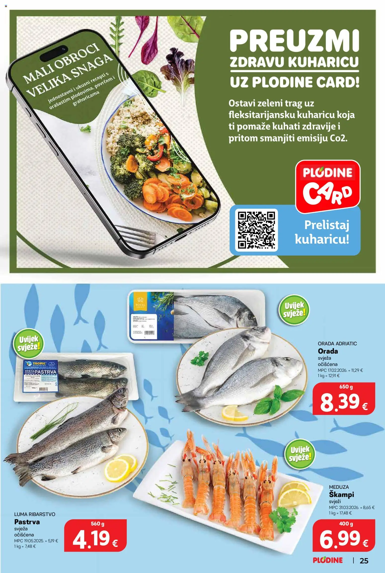 Plodine katalog | vrijedi od 29.04.2026 | Stranica: 25 | Proizvodi: Pastrva