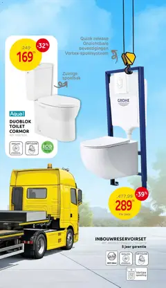 Brico folder - Voorbeeld van een folder van Brico, geldig van 01.04.2026 | Pagina: 31 | Producten: Toilet