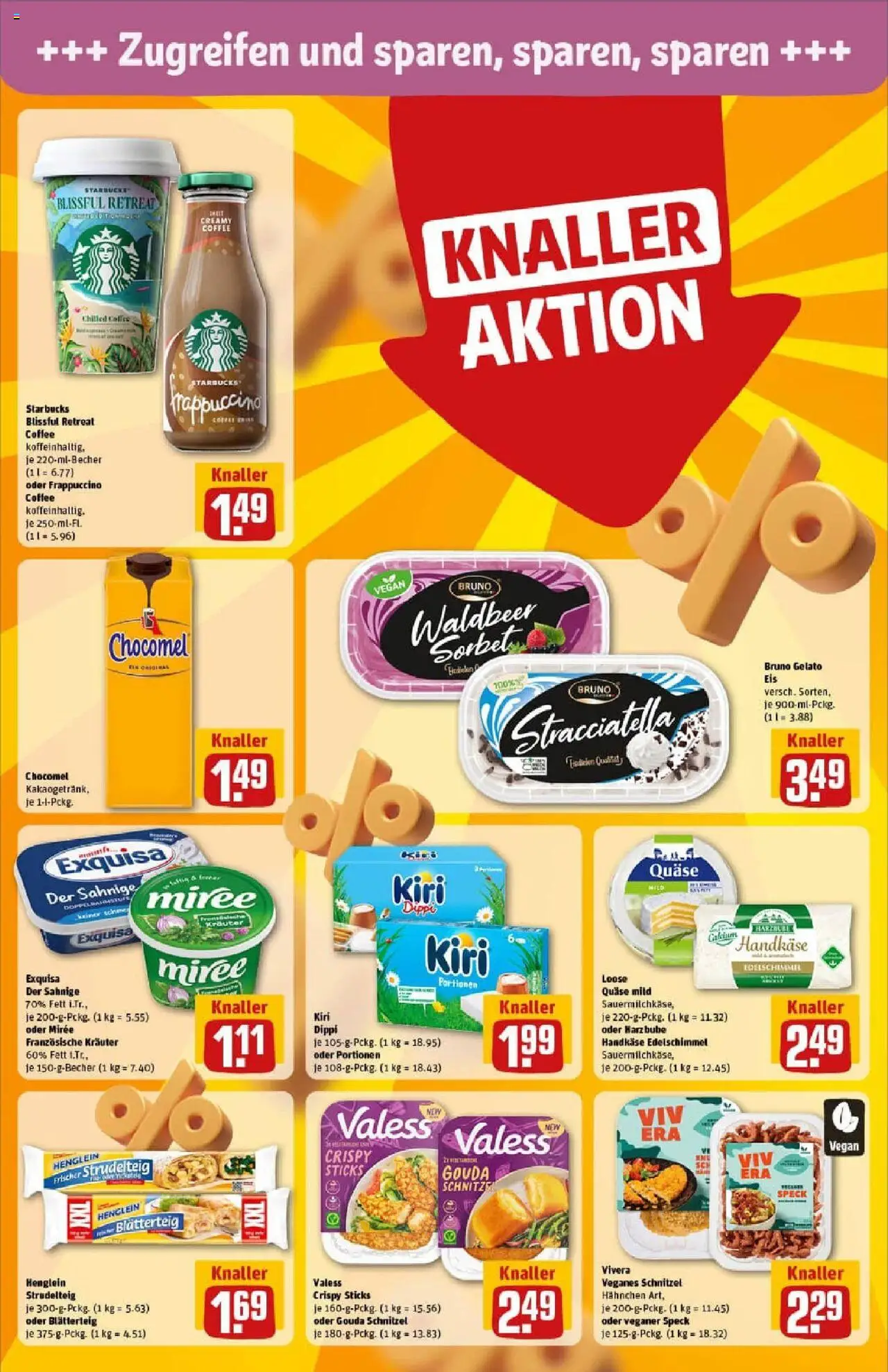 Rewe prospekt Pattensen	 – gültig ab 01.09.2025 | Seite: 20 | Produkte: Hahnchen, Starbucks, Exquisa, Chocomel