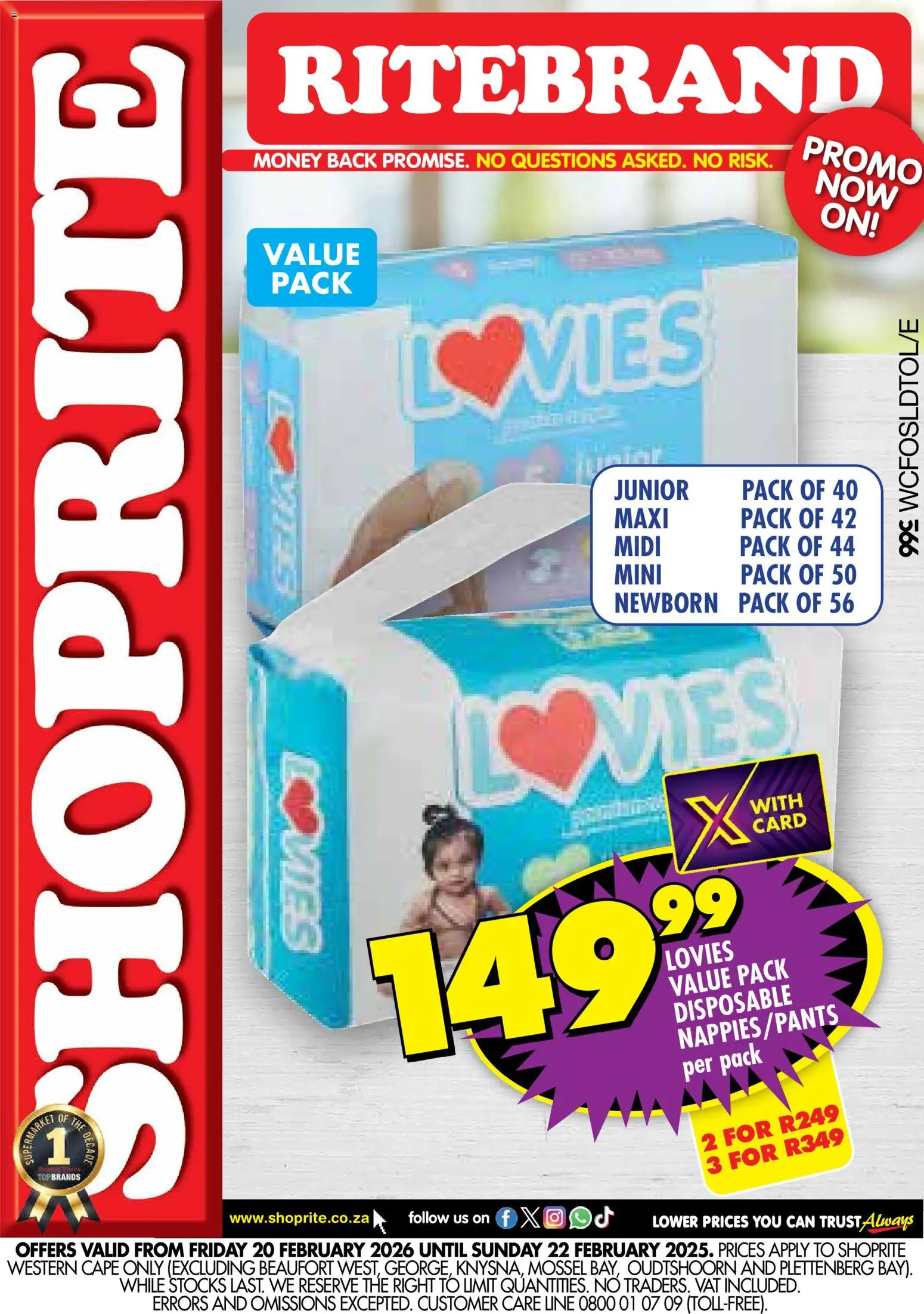 New Shoprite catalogue – valid from 20.02.2026 | Page: 1