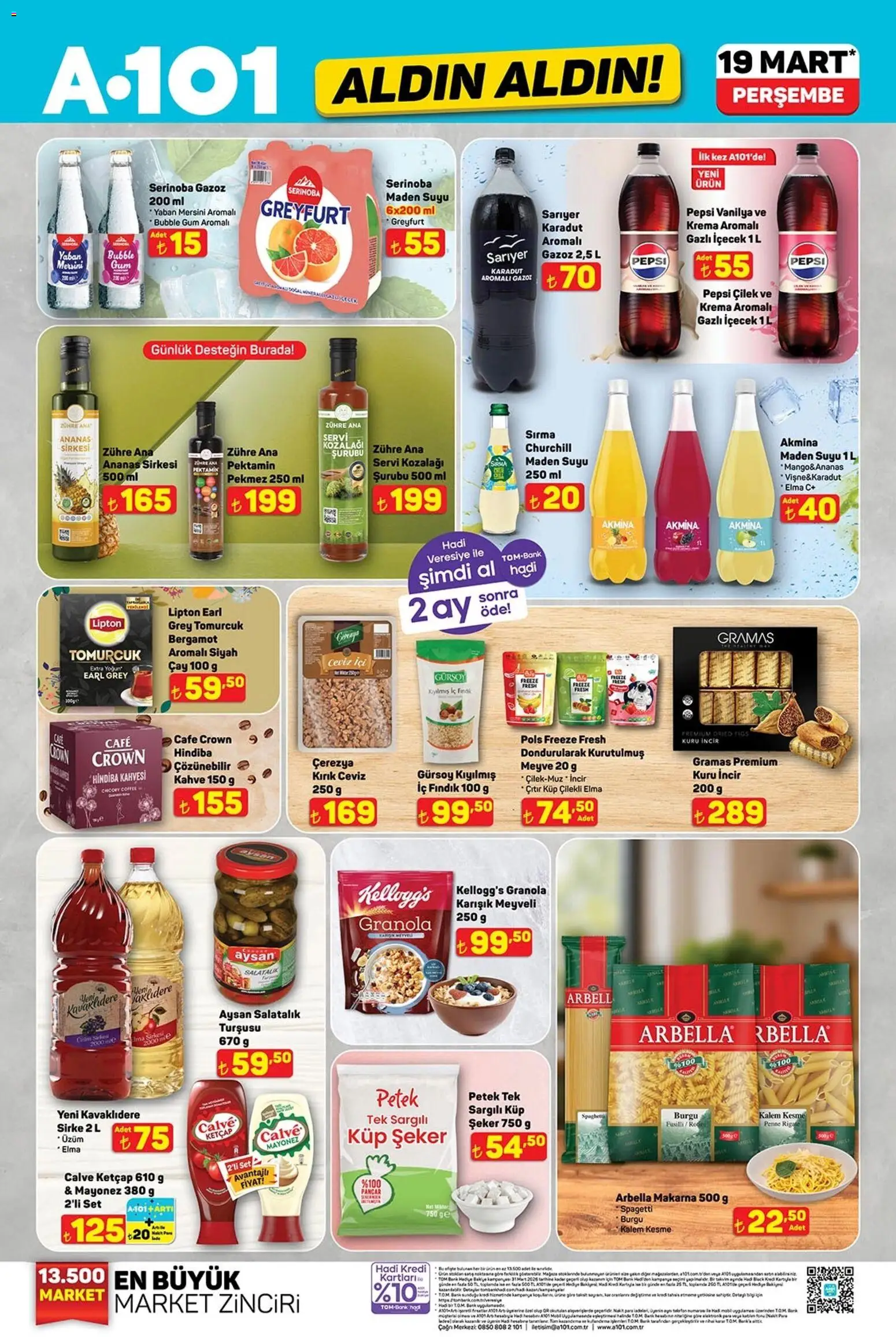 A101 - Katalog Aldın Aldın - 19.03.2026 tarihinden itibaren geçerlidir | Sayfa: 4 | Ürünler: Kahve, Sirke, Çilek, Ketçap