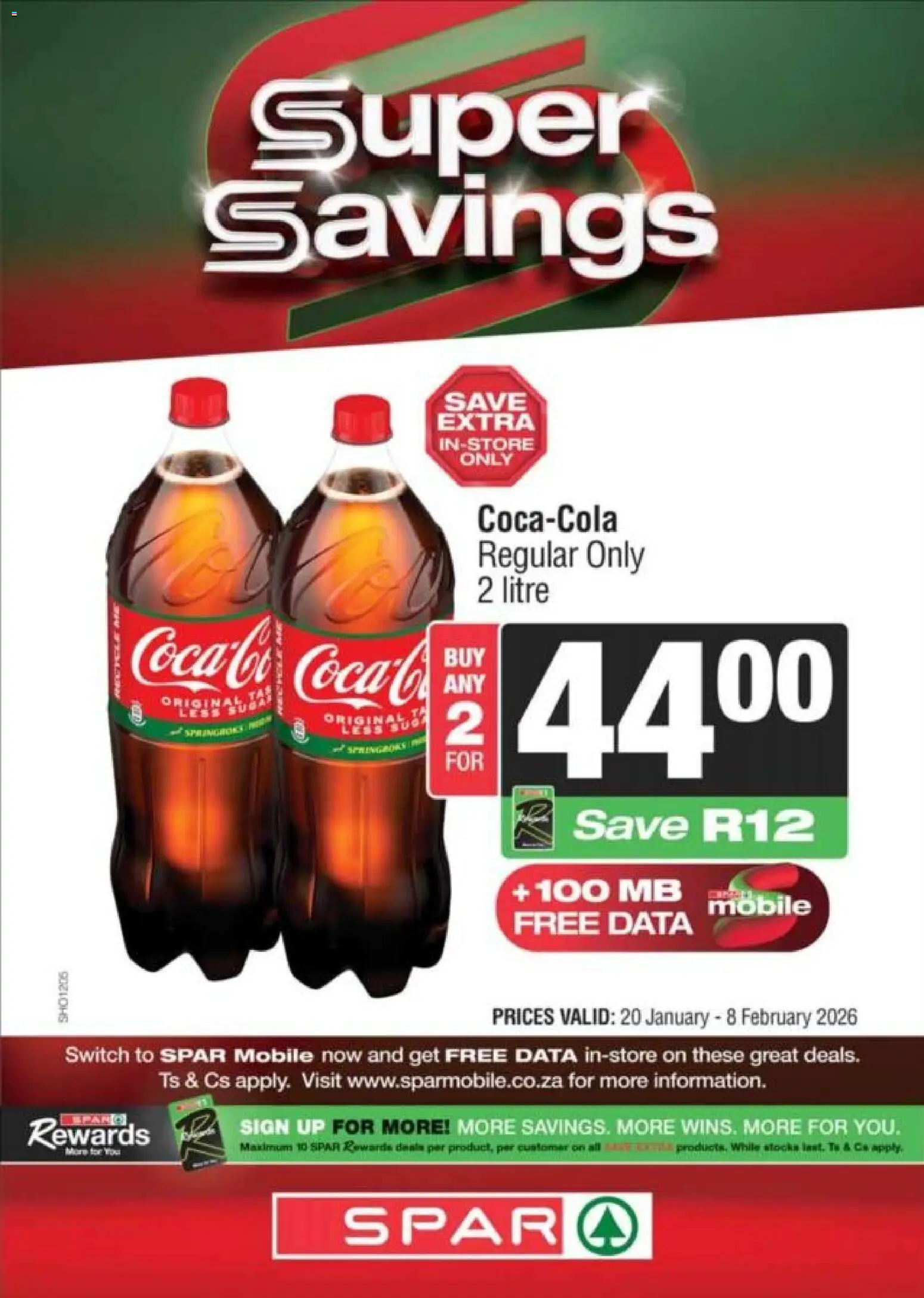New Superspar catalogue – valid from 20.01.2026 | Page: 15 | Products: Data, Switch