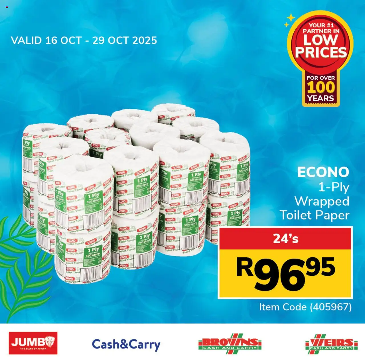 New Jumbo catalogue – valid from 16.10.2025 | Page: 8 | Products: Toilet, Paper, Toilet paper